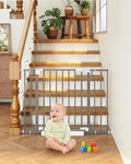 Baby Gate Auto Close, 29"-40" Dog Gate Indoor for Stairs & Doorways by Cideny