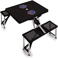 PICNIC TIME NCAA North Carolina Tar Heels Folding Picnic Table - Camping Table - Outdoor Table with Umbrella Hole by PicnicTimeFamilyofBrands