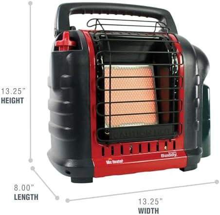 Mr. Heater 9,000 BTU Portable Buddy Radiant Propane Heater - Image 3
