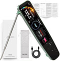 AWLKIM Smart Meat Thermometer, 0.5s Instant Read, 3.8" Touchscreen, IP68 by AWKLIM