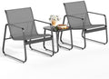 Gizoon Patio Chairs Set of 2, 3PCS Patio Furniture Set, Balcony Chair Set by Gizoon