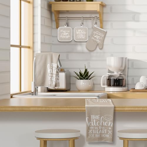 Sratte 6 Pcs Kitchen Decor Accessories Set, Kitchen, Beige - Image 3