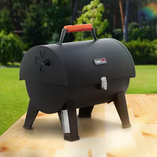 Royal Gourmet CC1619 Portable Charcoal Grill, Convertible Lid-to-Grill Zone - Image 3