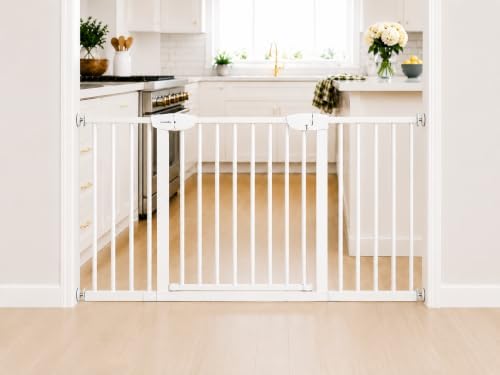 Cardinal Gates PG26.5 Baby & Pet Pressure Gate, White, 51.50-57.00 in by CardinalGates