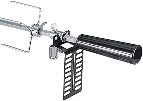 Universal BBQ Grill Rotisserie Kit for Most Gas Grills Charcoal Grills, Rotisserie Accessory Attachment with Stainless Steel Spit Rods - Image 7