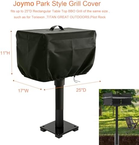 Park Style Charcoal Grill Cover for Toriexon - Image 2