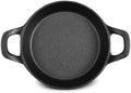 Ziliny 1 Pack Mini Cast Iron Skillets 6.3 x 6.3 x 1.5 Inch Pan Ramekin Set by Ziliny