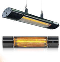 Electric Outdoor Heater, Infrared Patio Heater for Outdoor/Indoor Use by Paraheeter