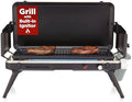 Hike Crew Gas Camping Grill | 13,000 BTU | Portable Propane Burner | Foldable Legs | Integrated Igniter & Included Regulator w/Stainless Steel Drip Tray | Wind Panels & Built-in Carrying Handle by HikeCrew