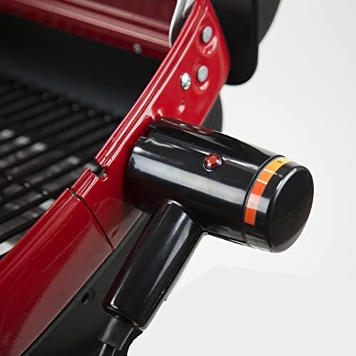 Americana Electric Tabletop Grill with easy-view window and rotisseri, Satin Black - Image 7