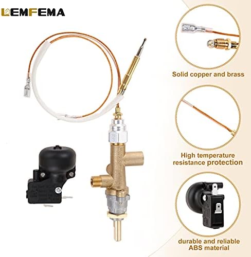 Replacement for Propane Patio Heater Control Valve & Thermocouple & Safety - Image 5