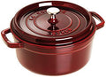 Staub Cast Iron 13.25-qt Round Cocotte - Grenadine, Made in France by Unknown