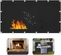 3' X 5' Grill Heat Shield for Deck Railing, Fireproof Heat Shield for Grill by Unknown