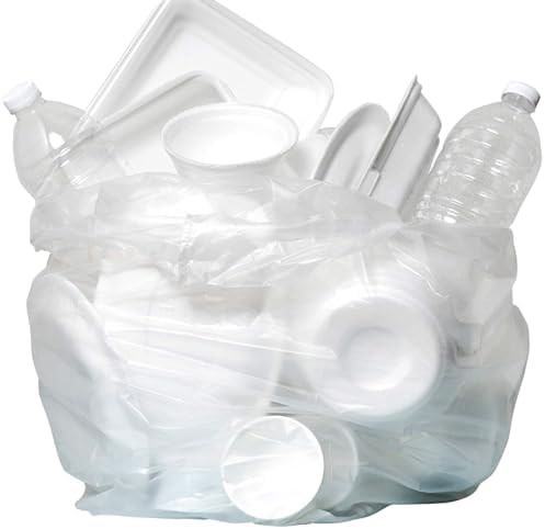 Aluf Plastics 20-30 Gal Clear Trash Bags, 10 Micron (EQ.) (500 Pack) - Image 4