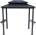 Kozyard 6' x 8' BBQ Hardtop Grill Gazebo, Outdoor Grill Shelter by Kozyard