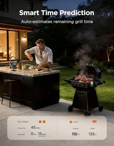 Govee Bluetooth Meat Thermometer Digital with Smart App Timer and Alerts - Image 4