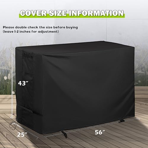 Griddle Cover for Blackstone Patio Series 2-Burner 28" Griddle with Air Fryer, Flat Top Grill Cover for Blackstone 28in 1962 Air Fryer Combo & Two Burners Grill - Image 7