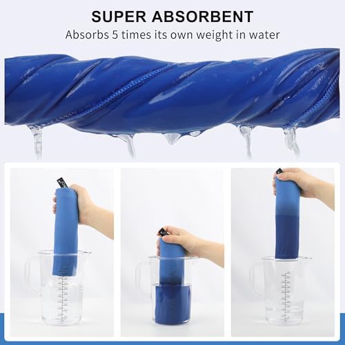 Rainleaf Microfiber Towel Quick Dry Camping & Travel & Gym Towel. Compact - Image 4
