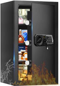5.2 Cuft Large Safes for Home Use Water and Fireproof, Digital Security Fire Safe Box with Programmable Keypad, Key Lock & Removable Shelves, Anti-Theft Document Safe for Money, Medicine and Valuables by Unknown