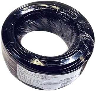 Ghost Controls AXLV 100' 16 AWG Wire, 2-Conductor (Color Coded), Stranded, Direct Burial, Low Voltage Wire for Gate Openers or Solar Power - Image 2