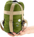 ECOOPRO Warm Weather Sleeping Bag - Portable, Waterproof, Compact Lightweight, Comfort with Compression Sack - Great for Outdoor Camping, Backpacking & Hiking-83 L x 30" W Fits Adults by ECOOPRO