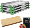 Freeze Dryer Trays, Small Metal Trays(4 Pcs) by Unknown