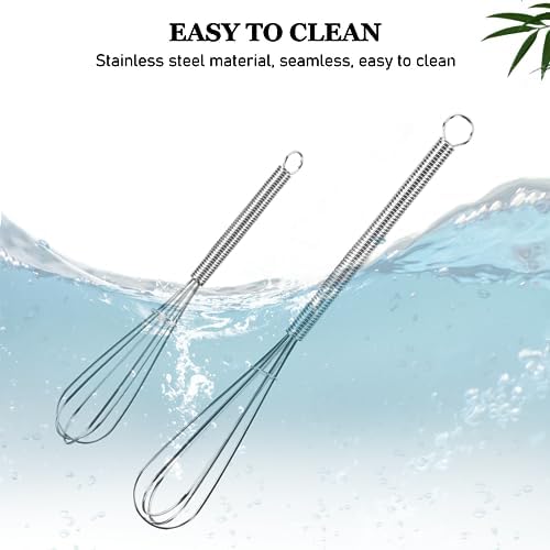 NileHome Mini Whisks Stainless Steel Whisk Set - 5" 7" 7" - Image 7