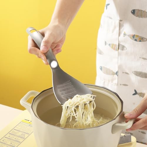 5 in 1 Multifunction Cooking Spoon,18/8 Stainless Steel slotted spoon - Image 5