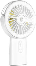 Otlonpe Handheld Misting Fan Portable, Small Personal Hand Held Rechargeable Mist Fan Water Spray, 4000mAh Battery Operated Hand Mister Fans 3-Speed, 4-15 Hrs Runtime for Travel Home Office Outdoor by OTLONPE