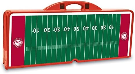 PICNIC TIME NCAA North Carolina Tar Heels Folding Picnic Table - Camping Table - Outdoor Table with Umbrella Hole - Image 3