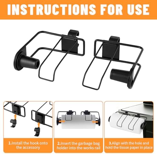 Organizer Kit for Weber Grill Accessories Mount on Weber Side Rail - Image 4