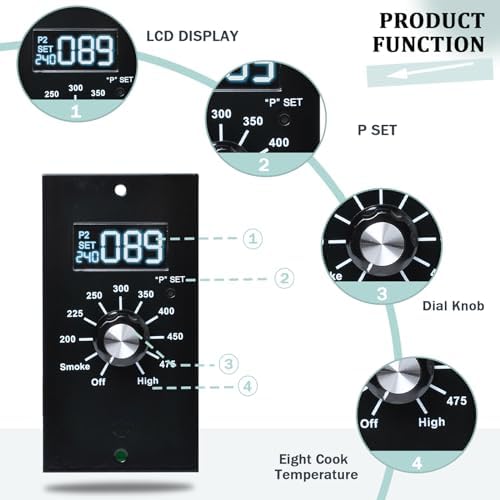 Upgrade Control Board kit Compatible with Pit Boss Pellet Grill Panel - Image 6