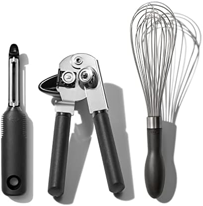 OXO Good Grips Stainless Steel Essential 3-Piece Kitchen Gadget Set by Unknown