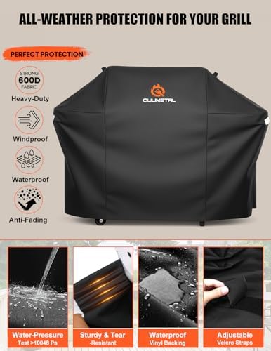 63 Inch Grill Cover for Weber Genesis/II 300 Series and New 2022 Genesis - Image 3