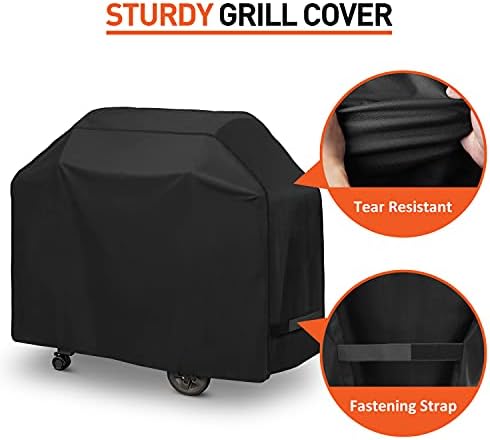 Arcedo 60 Inch Waterproof BBQ Cover Compatible with Weber Gas Grill - Image 5