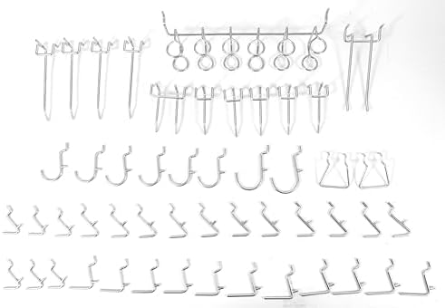 WEN Workbench Pegboard Accessory Kit, 50-Piece (WB050A) - Image 4