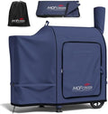 Foldable Grill Cover for Traeger Pro 34/780 Series, Waterproof 600D Heavy Duty Wood Pellet Smoker Cover, Fade＆Tear Resistant Pellet Grill Cover for Texas Elite 34 700/600/550,Blue by Unknown