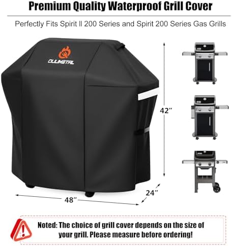 QuliMetal 48 Inch Grill Cover for Outdoor Grill, Heavy Duty Waterproof - Image 2