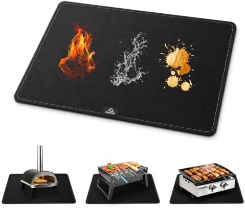 31 x 24 Inch Heat Resistant Mats for Countertop and Tabletop Grill, 2MM by Unknown