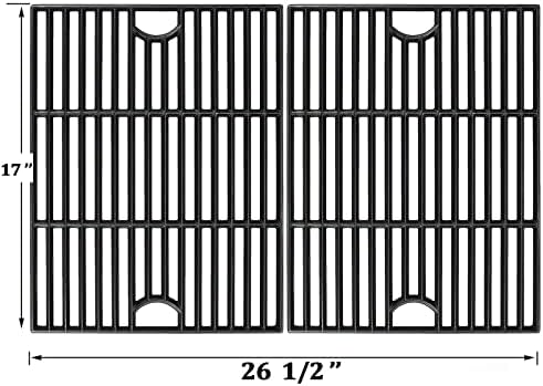 Hisencn Grill Grates & Warming Rack Kit for Nexgrill 720-0830H/720-0888S - Image 5