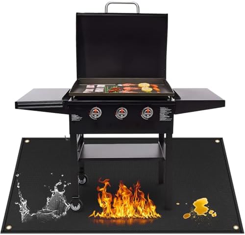 Grill Mat for Blackstone Griddle Accessories 28 & 36in, 90 x 48 x 0.02in by Amerbro