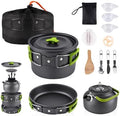 aiGear Camping Cookware with Pot Pan Kettle Cutlery Tableware 1-2 People by aiGear