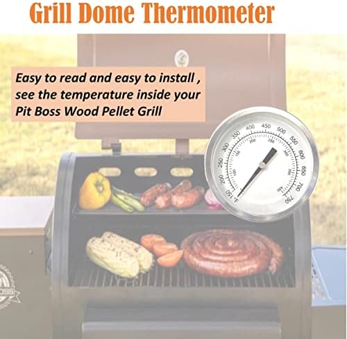 74402 Dome Thermometer for Pit Boss Wood Pellet Grills - PB700FB, PB700D, PB820FB, PB820D,Austin XL 1000 - Image 5