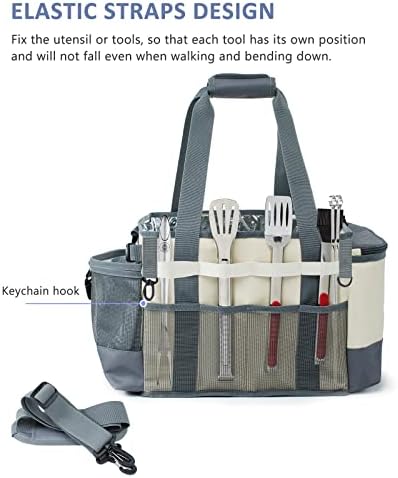 Large Grill Caddy, Tailgating Essentials Organizer for BBQ, Camping &Picnic - Image 4