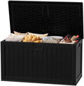 JUMMICO HDPE 250 Gallon Deck Box Double-Wall with Divider by JUMMICO