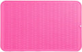 MicoYang Silicone Dish Drying Mat for Multiple Usage,Easy clean,Eco-friendly,Heat-resistant Silicone Mat for Kitchen Counter or Sink,Refrigerator or Drawer Liner Rose 3XL 28 inches x 18 inches by MicoYang