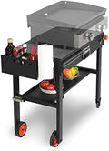 EUTRKei Grill Table for Blackstone Griddle, Portable Grill Cart with Caddy by EUTRKei