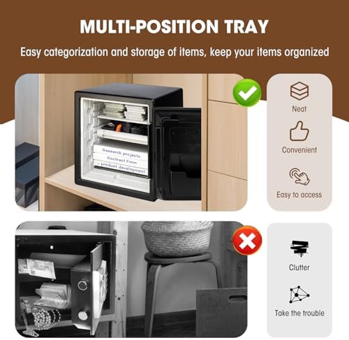Tray Insert Compatible with SentrySafe SFW082 and SFW123 Safes - Image 3