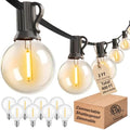 Outdoor String Lights Waterproof 400FT Outside Patio Lights for Bistro Cafe by Lifeisgood
