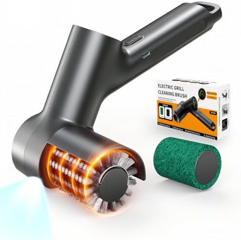 Electric Grill Brush, Cordless 3-Speed BBQ Cleaning Tool by Unknown
